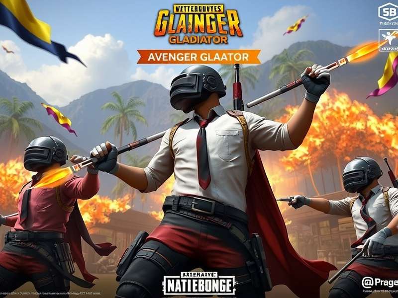 PUBG Avenger Gladiator Gameplay